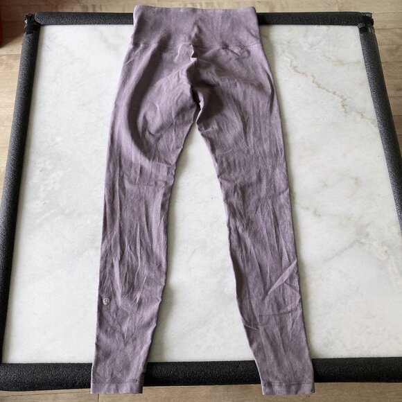 Lululemon Morning Light High Rise Tight / purple leggings / pants / tights (8) - Picture 4 of 8